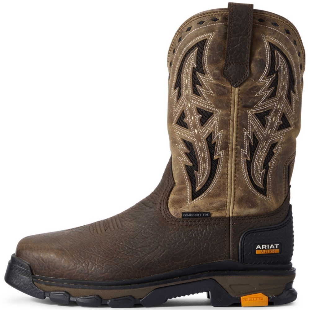ARIAT MEN'S INTREPID VENTTEK
SPEAR WESTERN WORK BOOTS -
COMPOSITE TOE